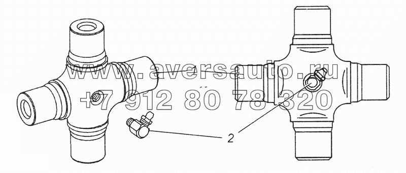 53205-2205026-10 Крестовина карданного вала в сборе